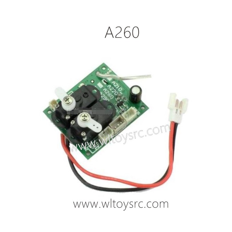 WLTOYS A260 2.4Ghz 4CH RC Plane Parts A260-0010 Receiver kit