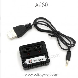 WLTOYS A260 RC Plane Parts USB Charger set