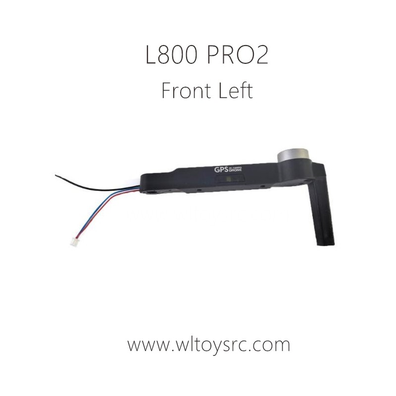 LYZRC L800 PRO2 GPS Drone Parts Front Left Motor Arm kit Black Orange