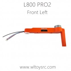 LYZRC L800 PRO2 GPS Drone Parts Front Left Motor Arm kit Black