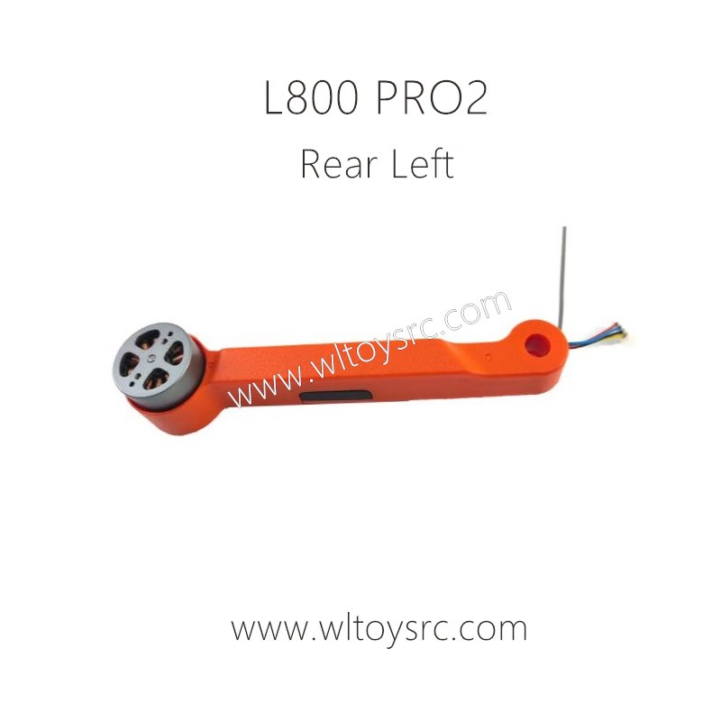 LYZRC L800 PRO2 GPS Drone Parts Rear Left Motor Arm kit Orange