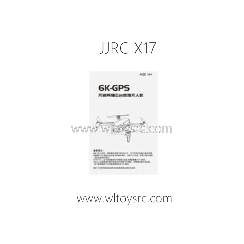 JJRC X17 G105 8811 8811Pro ICAT6 Drone Parts Manual