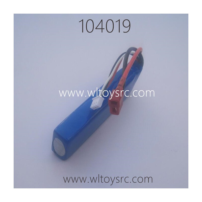 WLTOYS 104019 1/10 Race Car Parts 7.4V 2200mAh Battery