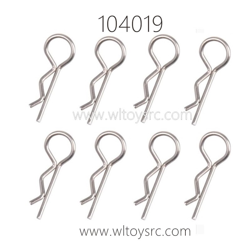 WLTOYS 104019 1/10 RC Car Parts R-shape Pins