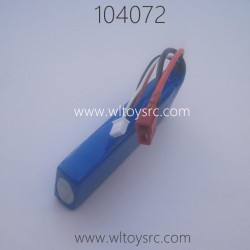 WLTOYS 104072 1/10 Drift Car Battery 7.4V 3000mAh