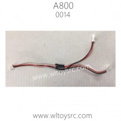 WLTOYS XK A800 RC Glider Parts 0014 Aileron extension cable set