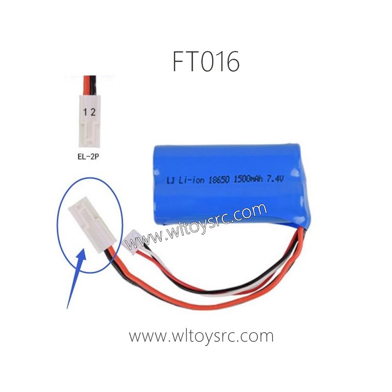 FEILUN FT016 High speed Racing Boat Battery 7.4v 1500mAh