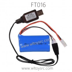 FEILUN FT016 RC Boat Parts USB Charger and Battery
