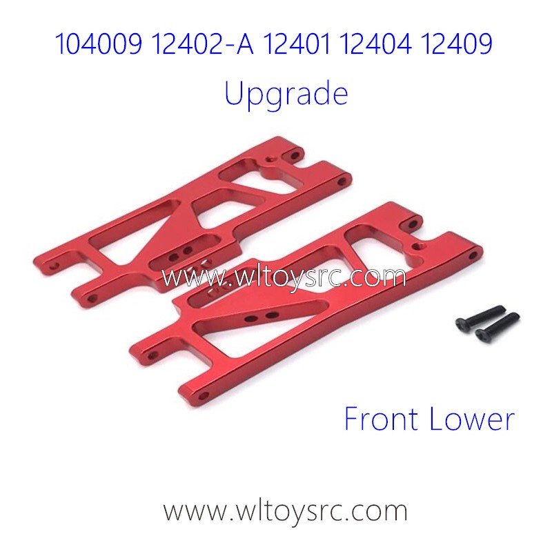 WLTOYS 104009 12402-A 12401 12404 12409 Upgrade Front Swing Arm 0205