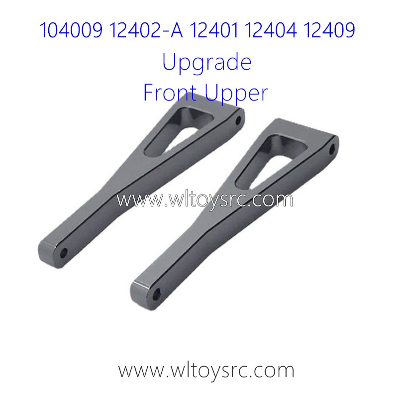 WLTOYS 12402-A Upgrade Parts Front Upper Swing Arm Titanium