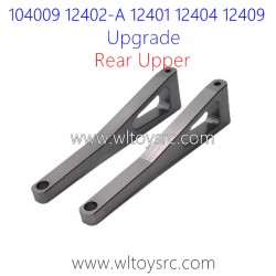 WLTOYS 104009 12402-A 12401 12404 12409 Upgrade Parts Rear Upper Swing Arm Titanium