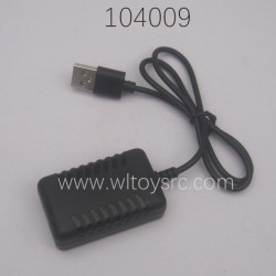 WLTOYS 104009 RC Car Parts 7.4V 2000MaH USB Charger