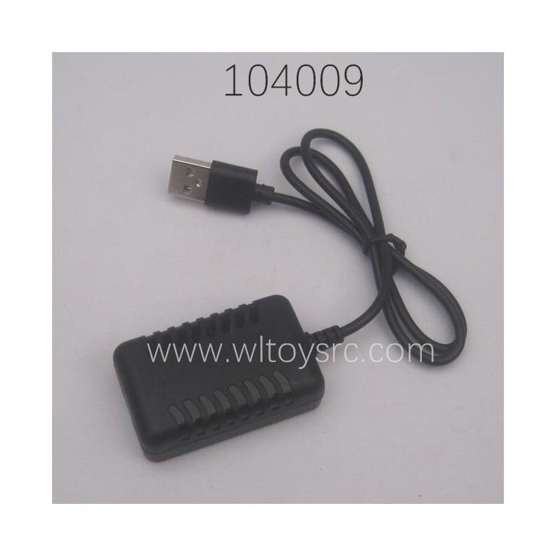 WLTOYS 104009 RC Car Parts 7.4V 2000MaH USB Charger