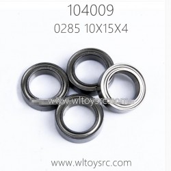 WLTOYS 104009 Parts 0285 Rolling Bearing 10x15x4