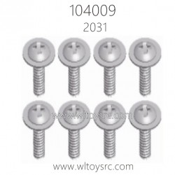 WLTOYS 104009 Parts 2031 2.6X6PWB6 Screws