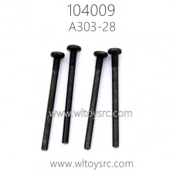 WLTOYS 104009 Parts A303-28 Upper half screw 3X36PMO