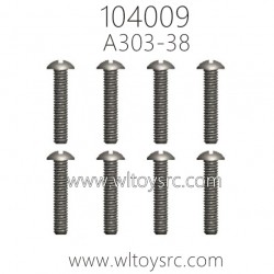 WLTOYS 104009 Parts A303-38 3X14PM D5.5 Phillips head screw