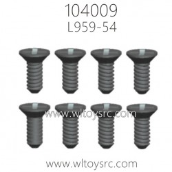 WLTOYS 104009 Parts L959-54 Countersunk head tapping screws 2.6X8KB