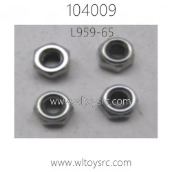 WLTOYS 104009 Parts L959-65 M4 Locknut