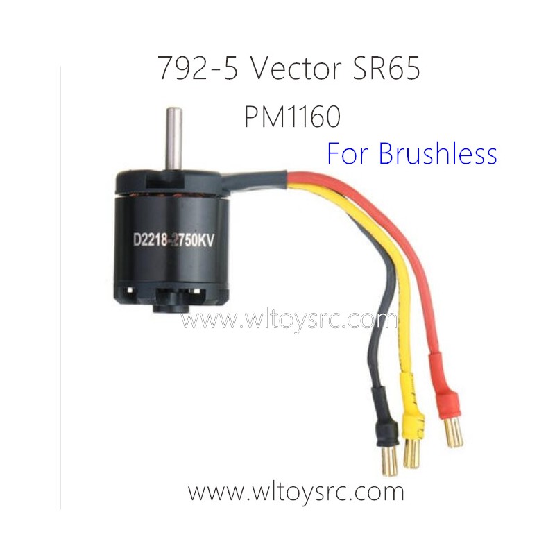 VOLANTEX RC 792-5 Vector SR65 Parts PM1160 Brushless Motor