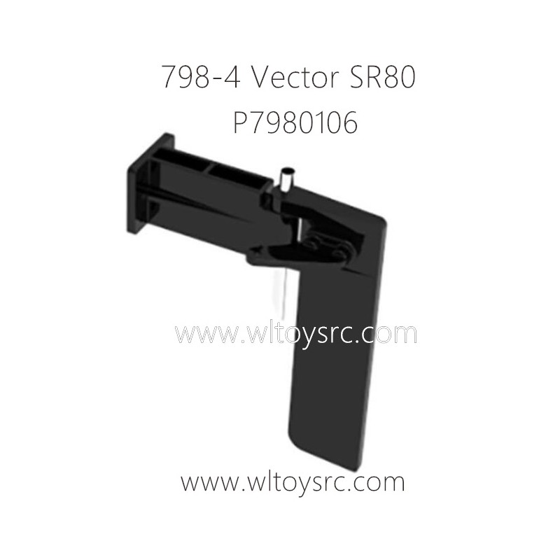 VOLANTEX 798-4 Vector SR80 Parts P7980106 Tail Rudder