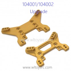 WLTOYS 104001 104002 Upgrade Parts Front and Rear Shock Tower Golden
