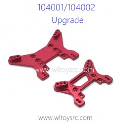 WLTOYS 104001 104002 Upgrade Parts Front and Rear Shock Tower Red