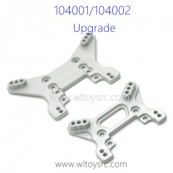 WLTOYS 104001 104002 Upgrade Parts Front and Rear Shock Tower Silver
