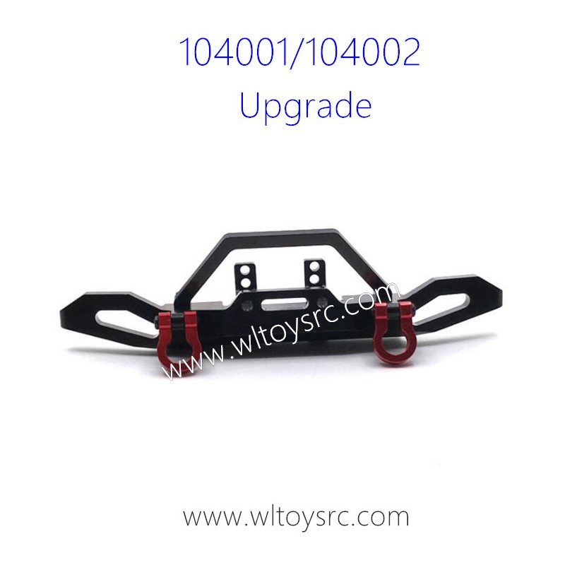 WLTOYS 104001 104002 Upgrade Parts Front Bumper kit Black