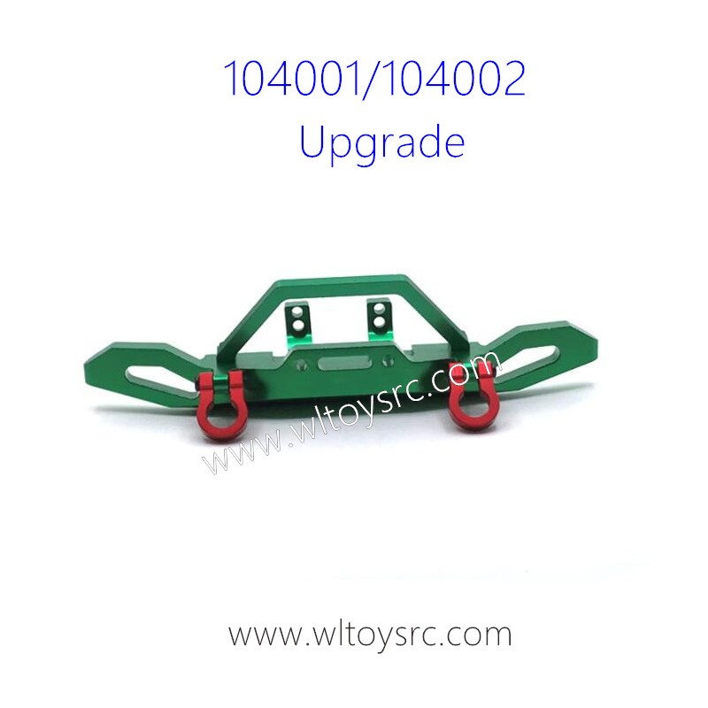 WLTOYS 104001 104002 Upgrade Parts Front Bumper kit Green