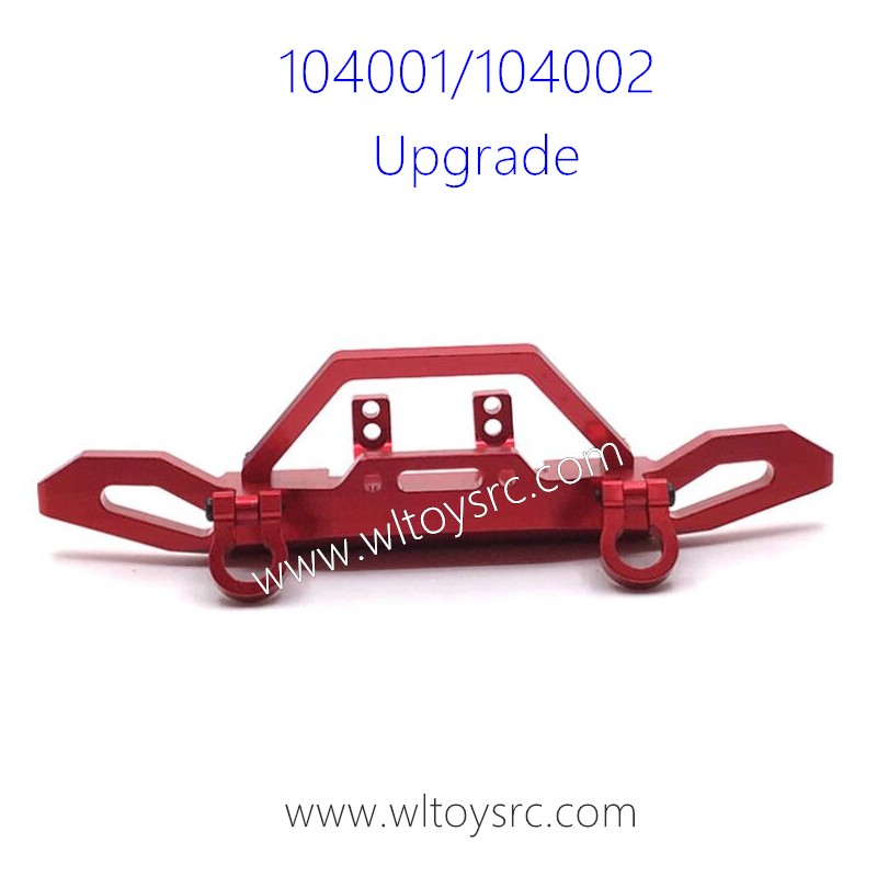 WLTOYS 104001 104002 Upgrade Parts Front Bumper kit Red
