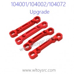 WLTOYS 104001 104002 104072 Upgrade Parts Front and Read Connect Arm Red