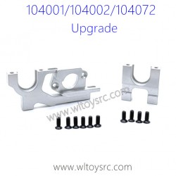 WLTOYS 104001 104002 104072 Upgrade Adjustable Motor Holder Al. Silver