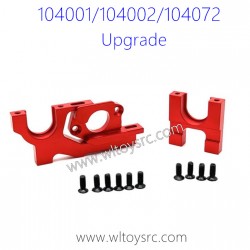 WLTOYS 104001 104002 104072 Upgrade Adjustable Motor Holder Al. Red