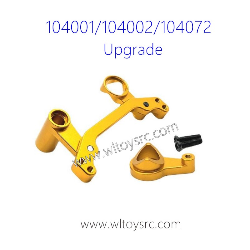 WLTOYS 104001 104002 104072 Upgrades Metal Steering Set Gold