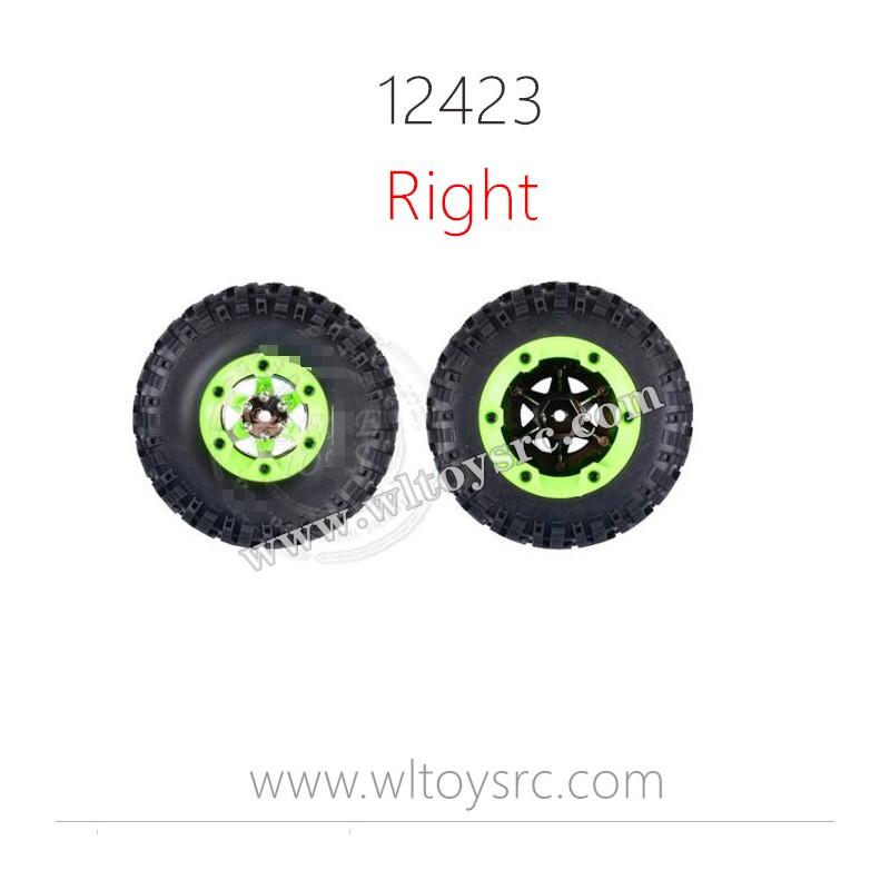 WLTOYS 12423 Parts, Rihgt Wheels
