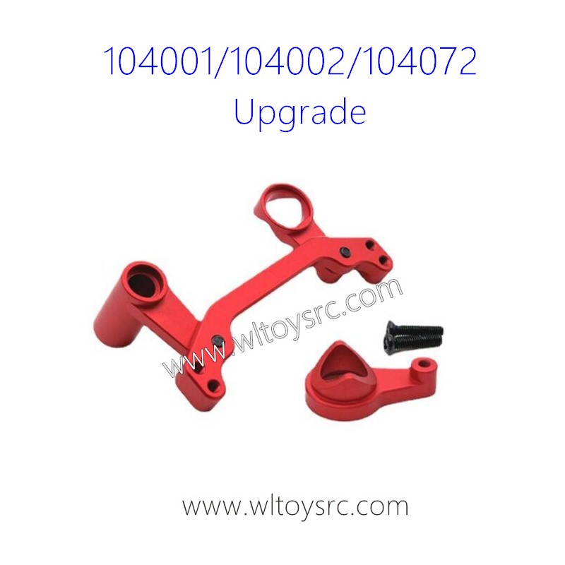 WLTOYS 104001 104002 104072 Upgrades Metal Steering Set Red