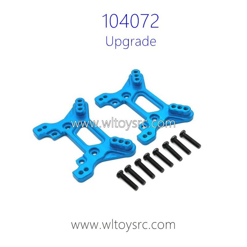 WLTOYS 104072 Upgrade Parts Front and Rear Shock Tower Metal