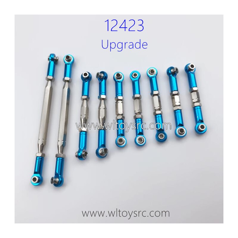 WLTOYS 12423 Upgrade Parts Metal Connect Rod set