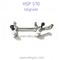 HSP RC Car 1/10 Upgrade Parts Metal Steering Kit for 94111 94188 94123 Silver