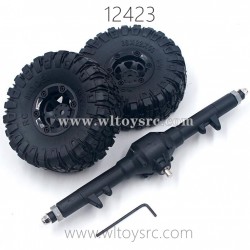 WLTOYS 12423 Parts, Rear Gearbox Assembly Wheels