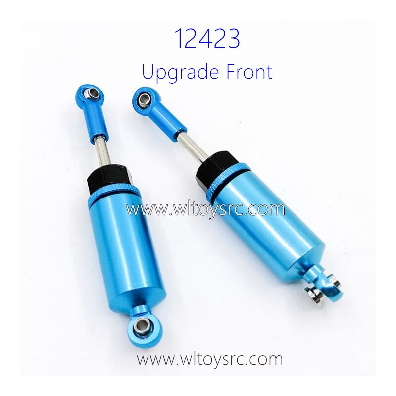 WLTOYS 12423 RC Car Upgrade Parts Front Shock Absorber Alloy