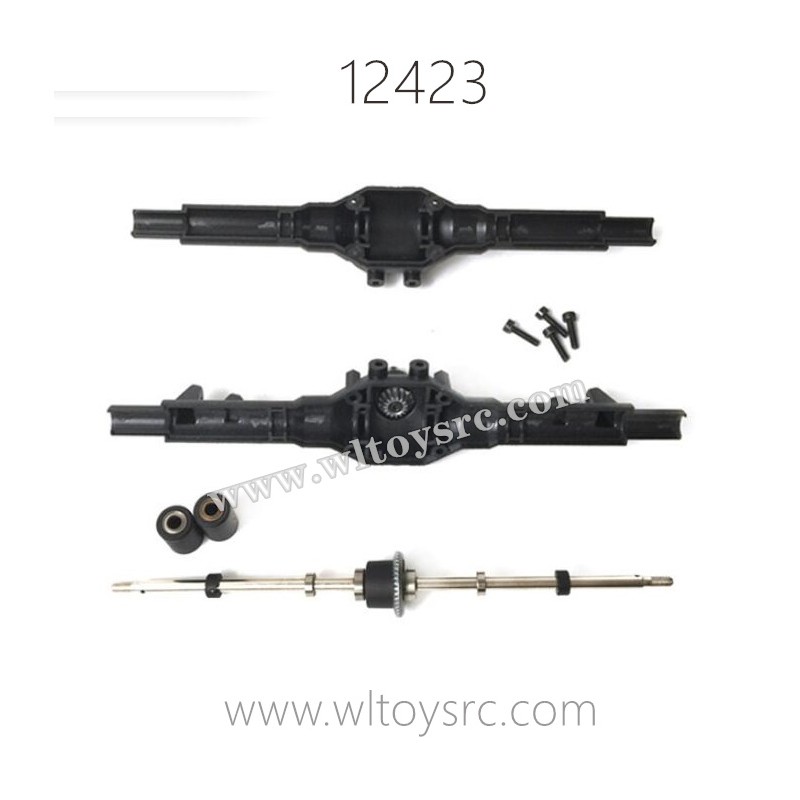 WLTOYS 12423 Parts, Rear Gearbox Assembly