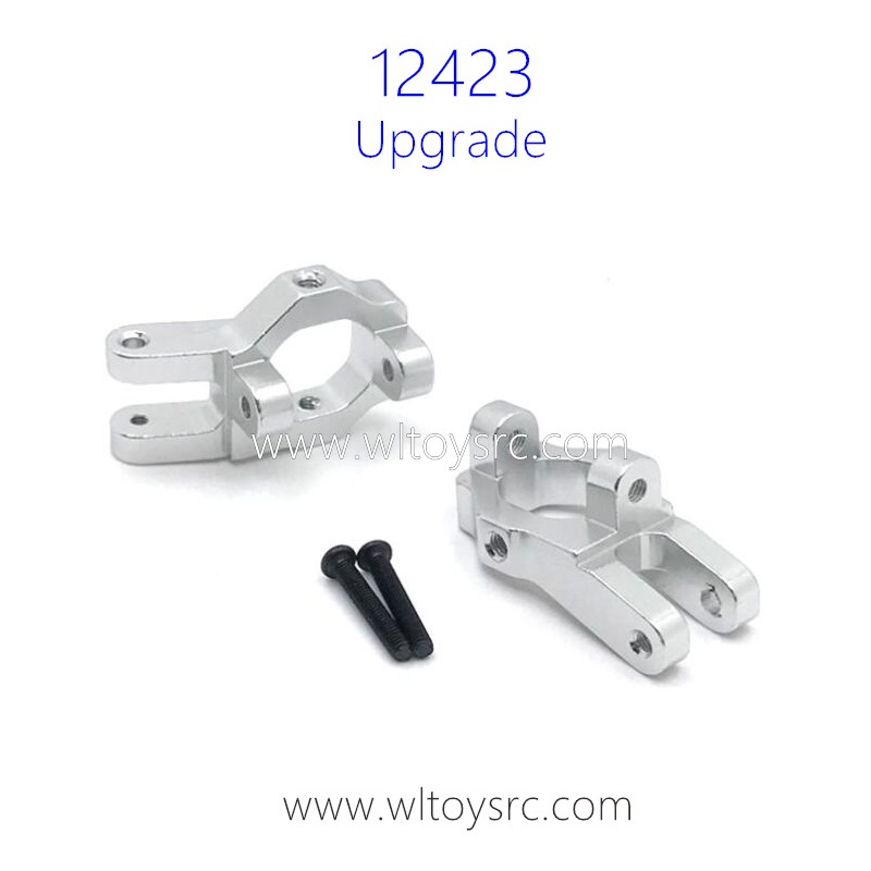 WLTOYS 12423 1/12 Upgrades Parts C-Type Seat Alloy Silver