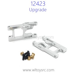 WLTOYS 12423 1/12 Upgrades Parts Front Swing Arm Silver