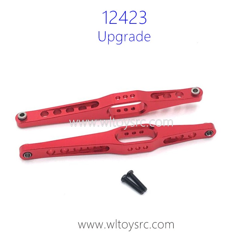 WLTOYS 12423 1/12 RC Car Upgrades Rear Axle Red