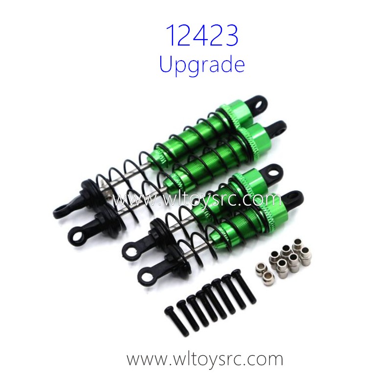 WLTOYS 12423 1/12 RC Car Upgrades Rear Axle Green