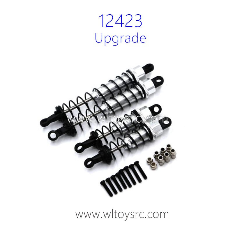 WLTOYS 12423 1/12 RC Car Upgrades Rear Axle Silver