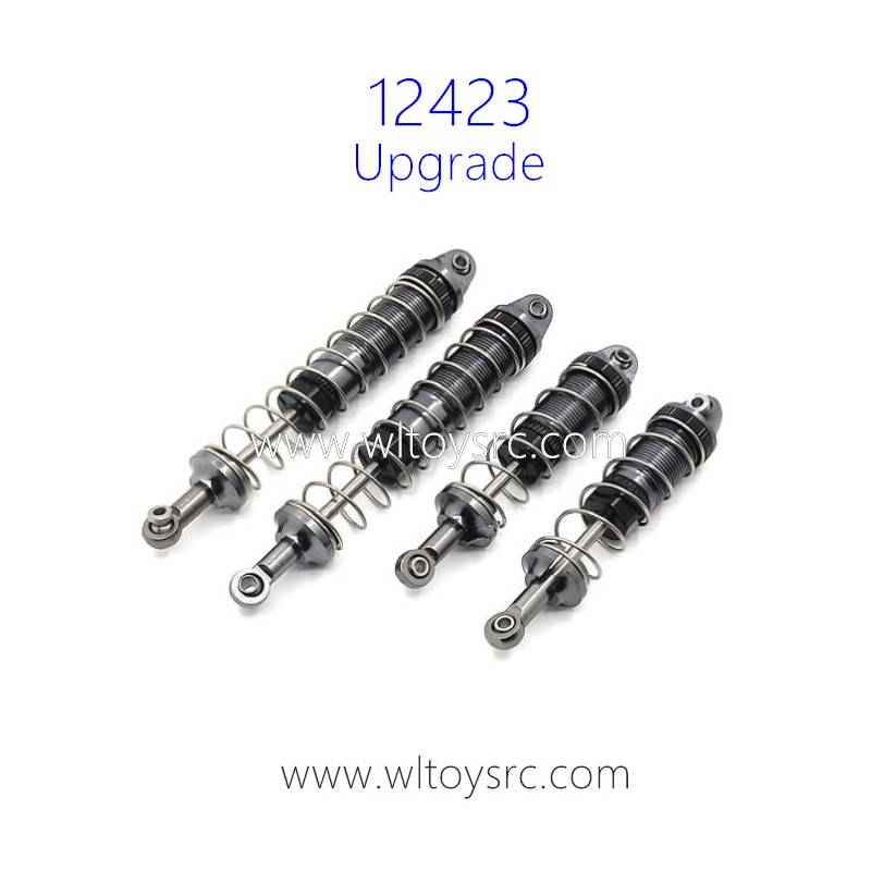 WLTOYS 12423 Upgrades Shocks Full Metal alloy Titanium
