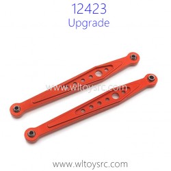 WLTOYS 12423 Upgrades Rear Axle fixing Connect Rod Red